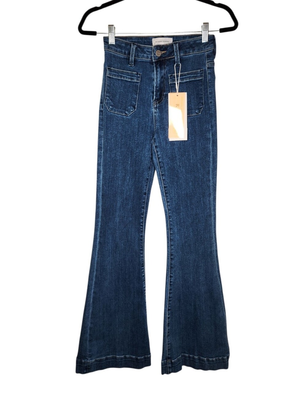 NEW Risen Crissy Front Pocket High Waisted Flare Jeans Size 0/24